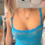 Breckie Hill Blue Lingerie Nude See Through Video Leaked